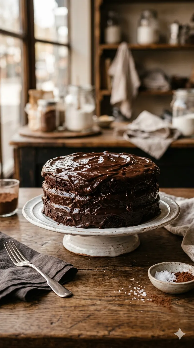 Torta de chocolate intenso Matilda
